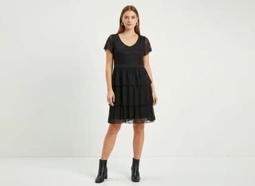 buty z koronki: KappAhl, Sukienka damska, rozmiar L — 6