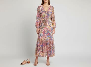 sukienki maxi na jedno ramie: One, Sukienka damska, rozmiar S — 1