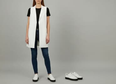 mohito kamizelka biała: Esmara, Kamizelka damska, rozmiar M — 7