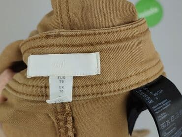 bluzki dla puszystych allegro: H&M, Material trousers for women, M — 4