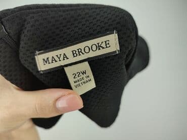 sukienki wyszczuplające na wesele plus size: Sukienka damska, rozmiar 5XL — 4