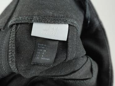 czarne spódniczka plisowane: H&M, Spódnica damska, 2XS — 4