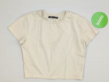 t shirty beżowe: Sinsay, T-shirt damski, rozmiar M — 2