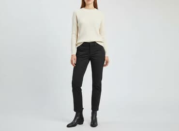 sklep ccc buty zimowe: Clockhouse, Spodnie materiałowe damskie, rozmiar S — 7