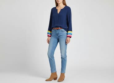 granatowa bluza: Boden, Bluzka damska, rozmiar S — 7