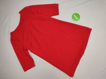 czerwona długa sukienki: Sukienka damska, rozmiar M — 3