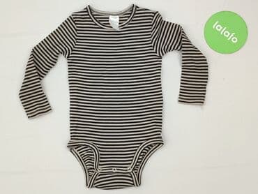 czerwona obcisła sukienka h m: Body, H&M, 9-12 miesięcy, 
stan - Idealny — 2