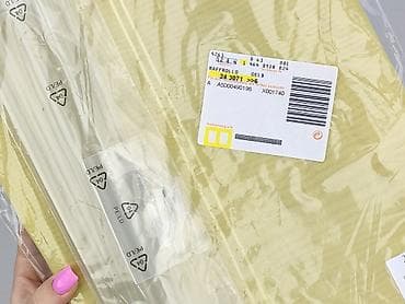 "zasłony": Rzymska roleta materiałowa (raffrollo) – kolor żółty - Typ: roleta — 5