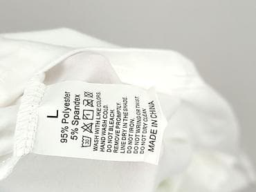 sandalki biale: Bluzka damska, rozmiar L — 4