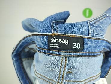bugjo jeans: Sinsay, Jeansy dla mężczyzn, rozmiar M — 4