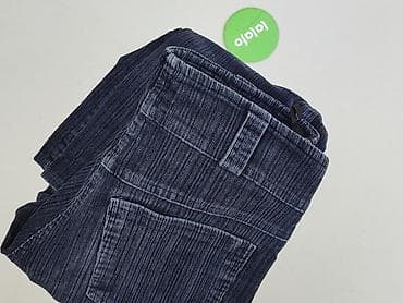 brązowe cargo: Spodnie materiałowe damskie, rozmiar M — 5