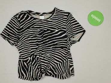 koszulka z autem h m: H&M, T-shirt damski, rozmiar S — 2