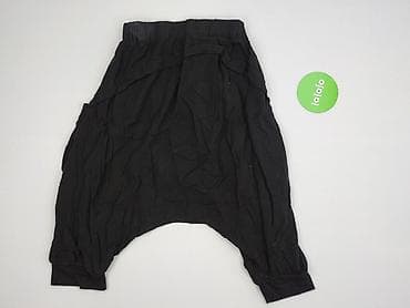 haremki: Damskie spodnie typu harem/allaadin – czarne, One Size - Fason — 3