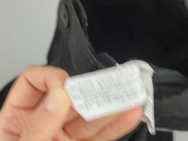 brązowe spodnie woskowane stradivarius: Bershka, Chinosy dla mężczyzn, rozmiar M — 5