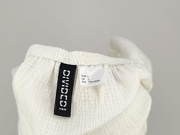 biale kolarki hm: H&M Divided, Bluzka damska, rozmiar L — 4
