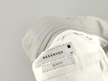 Ubrania męskie: Reserved, Chinosy dla mężczyzn, rozmiar L — 4