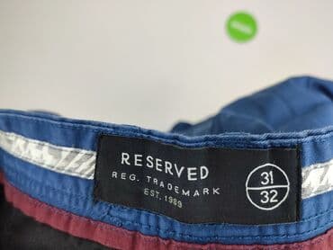 reserved chinosy: Reserved, Chinosy dla mężczyzn, rozmiar One size — 4