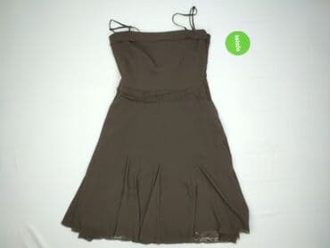 srebrne sukienki na imprezę: H&M, Sukienka damska, rozmiar M — 2