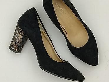 buty bing: Czółenka damskie KRZYŚ-BUT, rozmiar 38 - Klasyczne, czarne czółenka — 1