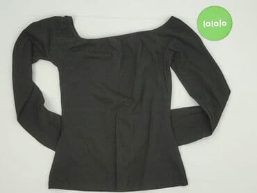 bluzki basic czarne: Nelly, Bluzka damska, S — 3
