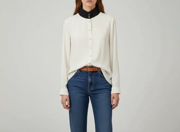 modbis bluzki koszulowe: Vero Moda, Bluzka damska, M — 7