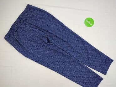 srebrny top h m: H&M, Spodnie materiałowe damskie, L — 3