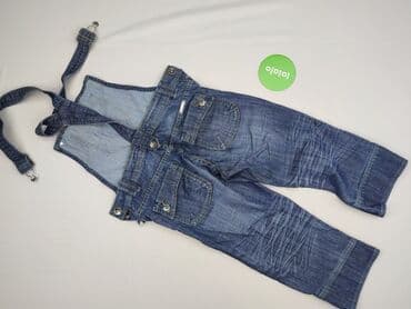 kombinezony damskie: Denim, Ogrodniczki damskie, rozmiar M — 3