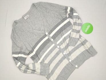 sweter w paski: Collection, Kardigan damski, rozmiar L — 2