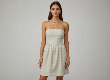 sukienka damska ecru: Lucy, Sukienka damska, rozmiar M — 1