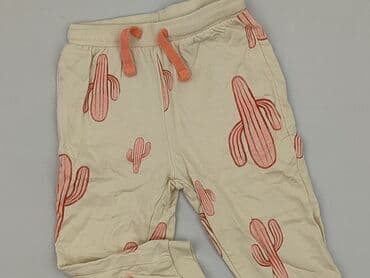 biale spodnie woskowane: Sweatpants, So cute, 1.5-2 years, 92, condition - Perfect — 1