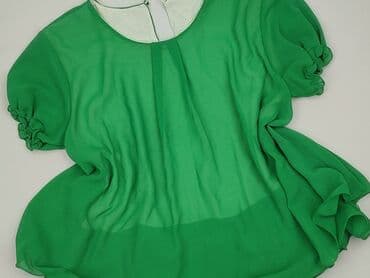 zielone bluzki z krótkim rękawem: Women's blouse, size XL (EU 42) — 1