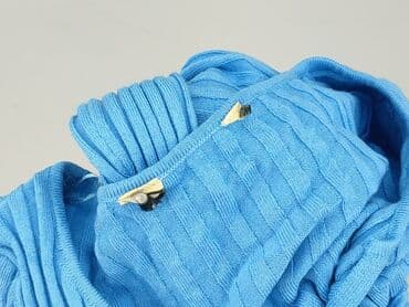 sweter w paski z serduszkiem: Kardigan damski, S — 4