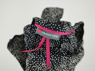 czarne bluzki w biale grochy: Street One, Bluzka damska, XL — 4