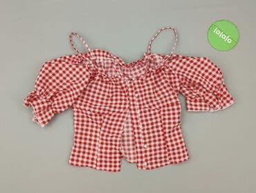 shein koszula w kratę: Shein, Top damski, rozmiar S — 3