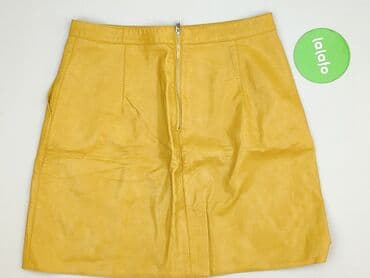 spódnice z wysokim stanem skórzane: Zara, Spódnica damska, rozmiar M — 3