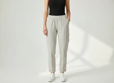 house spodnie cargo damskie: Sinsay, Spodnie materiałowe damskie, rozmiar M — 7