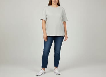 sinsay t shirty basic: Sinsay, T-shirt damski, rozmiar 2XL — 1