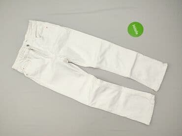 białe jeansy damskie allegro: Jeansy damskie, rozmiar S — 2