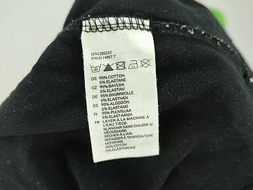 czarne kolarki hm: H&M Basic, Sukienka damska, rozmiar M — 5