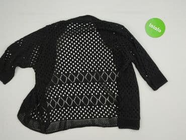 czarne luźne sukienki: Kardigan damski, rozmiar L — 3