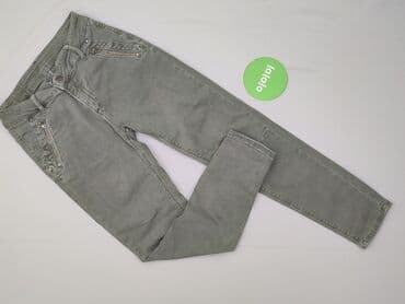 oliwkowe buty: Jeansy damskie, rozmiar S — 2