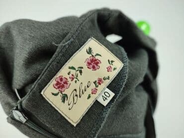 moda dla 70 latki: Blue, Sukienka damska, rozmiar L — 4