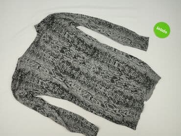 długi sweter sukienki: Yessica, Kardigan damski, rozmiar M — 3