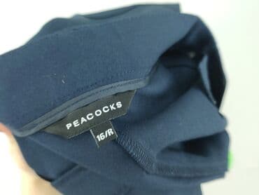 spodnie piżamowe pepco: Peacocks, Spodnie materiałowe damskie, rozmiar 2XL — 4