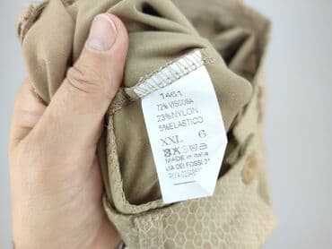 duże rozmiary ekskluzywne sukienki plus size: Spodnie materiałowe damskie, rozmiar 2XL — 4
