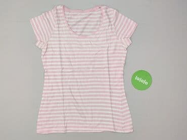 koszulka z dzianiny: Basic, T-shirt damski, rozmiar S — 2