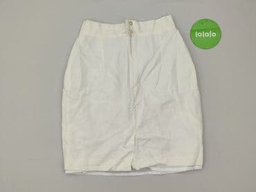 polskie jeansy prl poznań: White, Spódnica damska, rozmiar S — 3