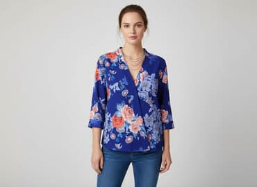 granatowa bluza: Bluzka damska, rozmiar S — 6