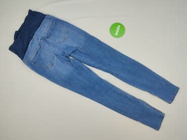 dżinsy ciążowe z dziurami: H&M Mama, Jeansy damskie, rozmiar S — 3