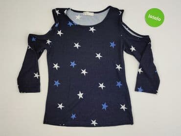 sweter w chmurki reserved: Sweter damski, rozmiar L — 2